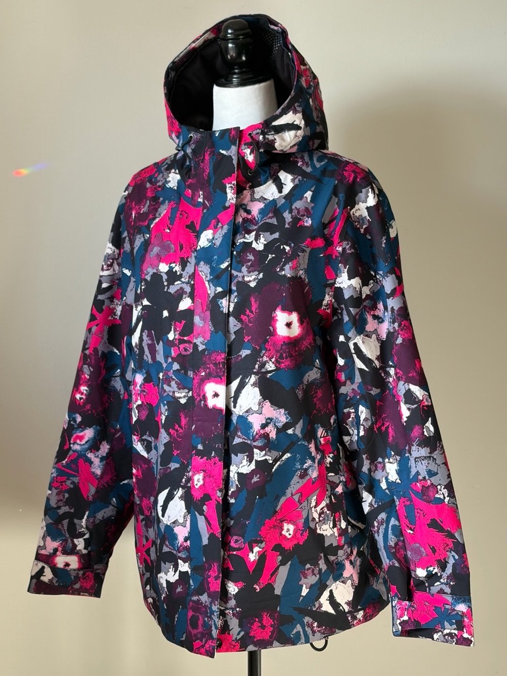 Ripzone Glory SE Women's Ski / Snowboard Jacket – size XL - Floral Peacock